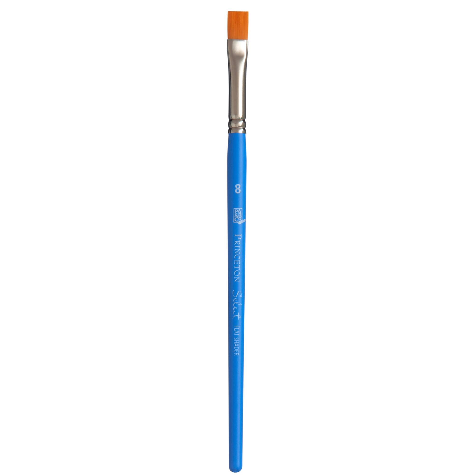 Princeton Brush Select Artiste Brush, Flat Shader, 8
